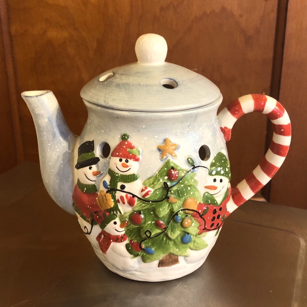 Yankee candle Christmas tart warmer & votive mint